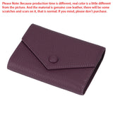 Royal Bagger Short Wallets for Women Genuine Cow Leather Fashion Trifold Wallet Large Capacity Coin Purse Thin Card Holder 1561